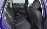 Volkswagen Polo review   rear seats