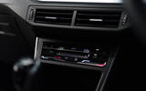 Volkswagen Polo review   touch pad climate controls