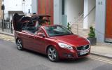 Volvo C70 roof folding down