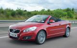 Volvo C70 roof down front