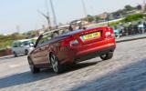 Volvo C70 rear cornering