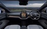 volvo ex30 review 2024 10 dash