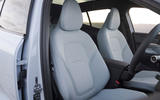 volvo ex30 review 2024 11 front seats