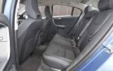 Volvo S60 rear seats