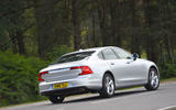 Volvo S90 rear cornering