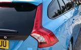 Volvo V60 Polestar rear lights