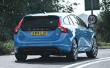 Volvo V60 Polestar rear cornering