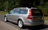 Leisurely steering (three turns lock-to-lock) gives little indication of when the front end will start to run wide Volvo V70 rear quarter