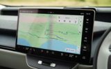 Volvo EX60 review central touchscreen