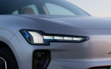 Volvo EX60 review front headlight