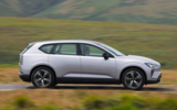 Volvo EX60 review side pan