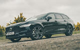 Volvo V90 review front three quarter static