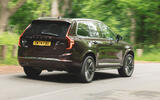 VolvoXC90 review 2025 003 rear cornering