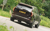 VolvoXC90 review 2025 020 rear cornering