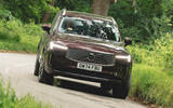 VolvoXC90 review 2025 021 front cornering