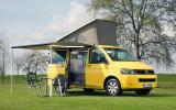 Volkswagen California motorhome set-up
