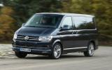 Volkswagen Caravelle T6 cornering