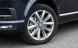 17in Volkswagen Caravelle alloy wheels