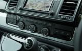 Volkswagen Caravelle climate controls