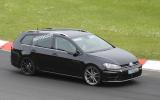 Volkswagen plans hot Golf R estate - latest pictures Volkswagen plans hot Golf R estate - latest pictures