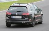 Volkswagen plans hot Golf R estate - latest pictures Volkswagen plans hot Golf R estate - latest pictures
