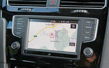 Volkswagen Golf GTI Clubsport S infotainment