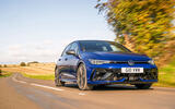 VW Golf R 2024 review front tracking 0097 VW Golf R 2024 review front tracking 0097