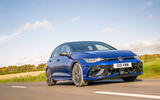 VW Golf R 2024 review front tracking 0101 VW Golf R 2024 review front tracking 0101