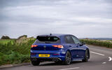 VW Golf R 2024 review rear corner 0102 VW Golf R 2024 review rear corner 0102