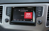 Volkswagen Golf SV infotainment system