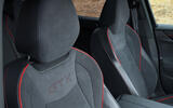 VW ID7 GTX 2025 Review RT seat GTX detail 0611 VW ID7 GTX 2025 Review RT seat GTX detail 0611