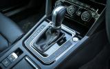 The DSG gearbox fitted to our Volkswagen Passat GT test car