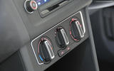 Volkswagen Polo climate controls