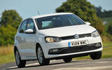 Volkswagen Polo cornering