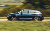 vw touareg review 2024 02 side panning vw touareg review 2024 02 side panning