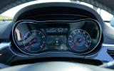 Vauxhall Corsa VXR instrument cluster