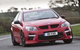 Vauxhall VXR8 GTS cornering