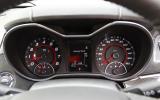 Vauxhall VXR8 GTS instrument cluster