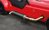 Westfield Sport 250 exhaust system