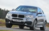 BMW X6 cornering