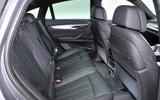 BMW X6 rear seats