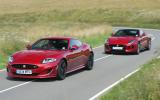 no title Comparison: Jaguar XK Dynamic R versus Jaguar F-type R coupe (ROUGH)