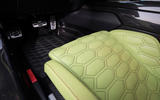 Zenvo TS1 GT hexagonal print leather seats