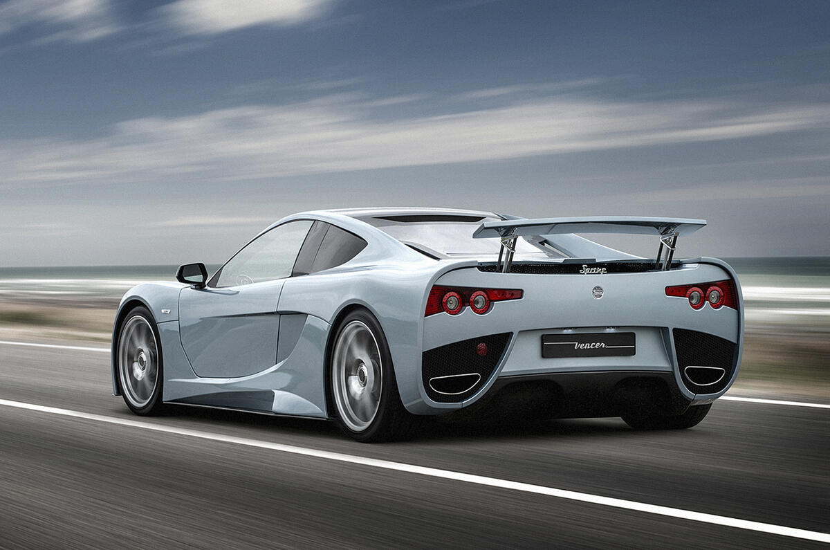 Production version of Vencer Sarthe sports car unveiled
