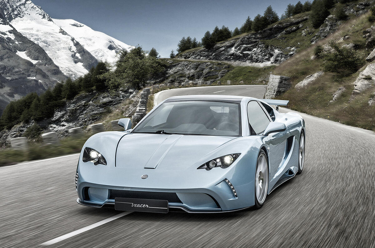 Production version of Vencer Sarthe sports car unveiled