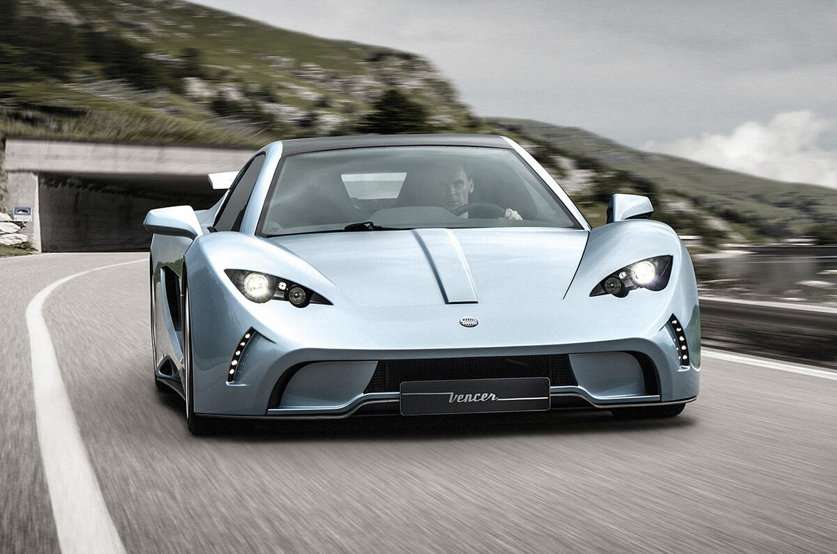 Production version of Vencer Sarthe sports car unveiled