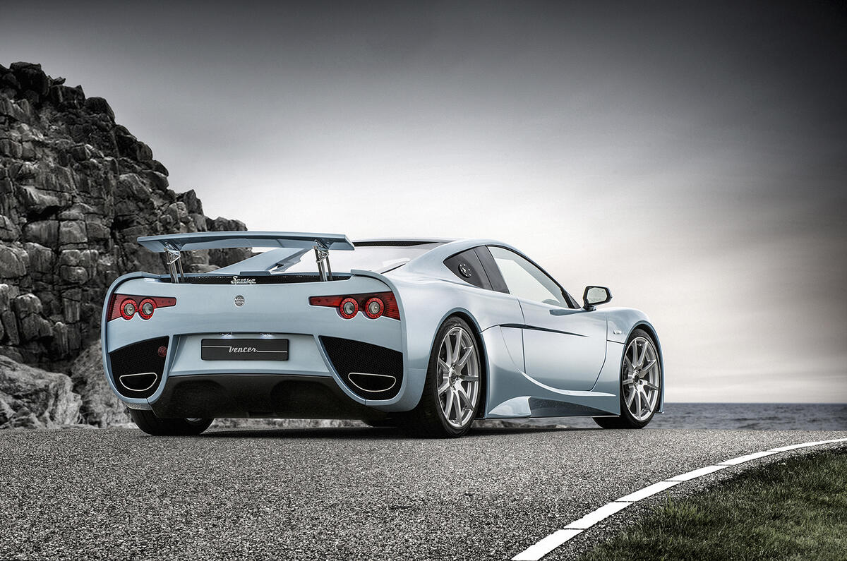 Production version of Vencer Sarthe sports car unveiled
