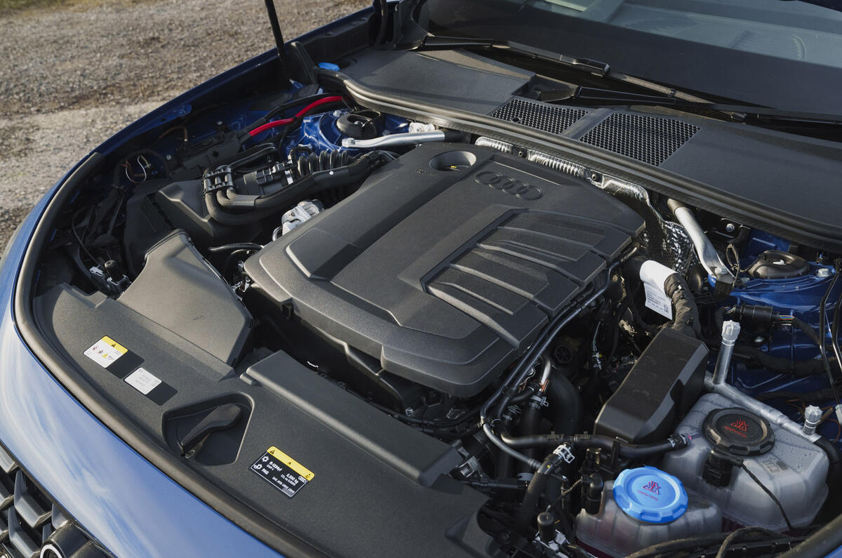 00102 Audi A5 saloon UK 2025 review diesel engine
