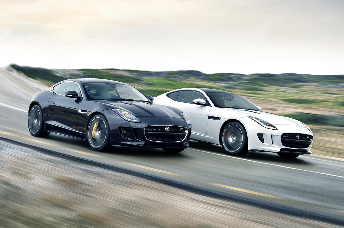 Jaguar F-type coupe revealed