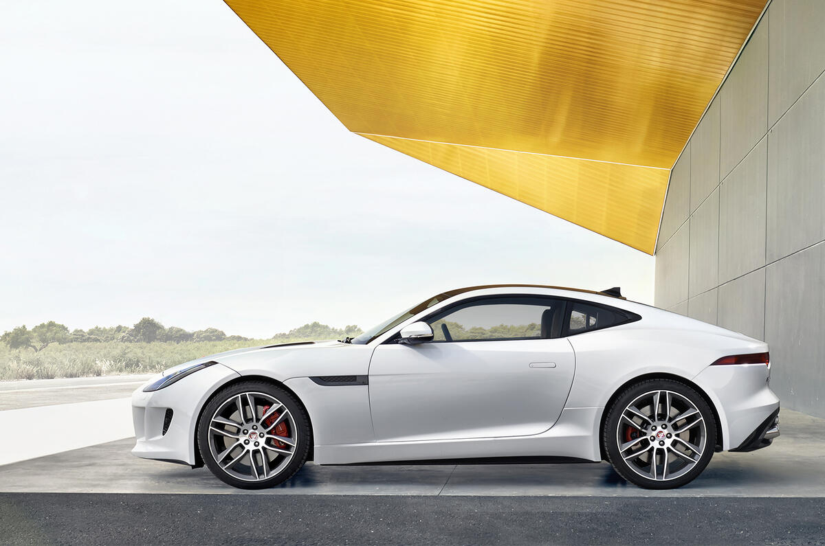 Jaguar F-type coupe revealed